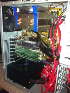 CPU-Kühler oben – Backplane oben – Netzteil unten – Cooler Master Gehäuse eine absolute Empfehlung und kostet nur 55 Euro