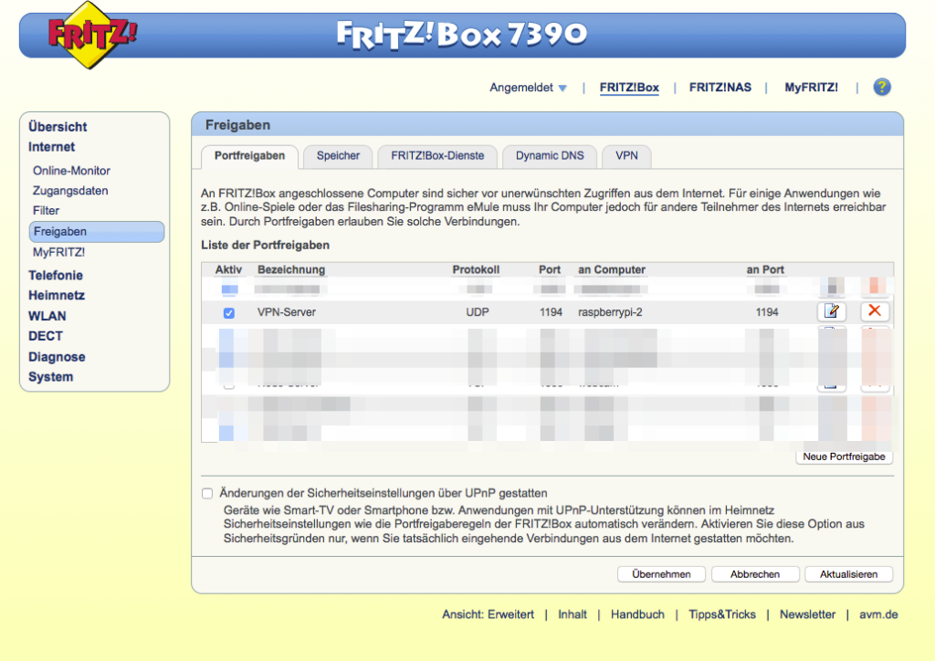 fritz box openvpn client download