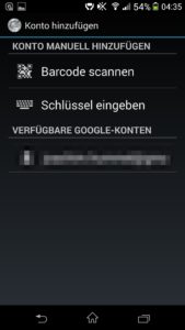 Google-Authenticator-Android