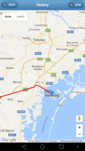 Venedig GPS-Auto Tracker